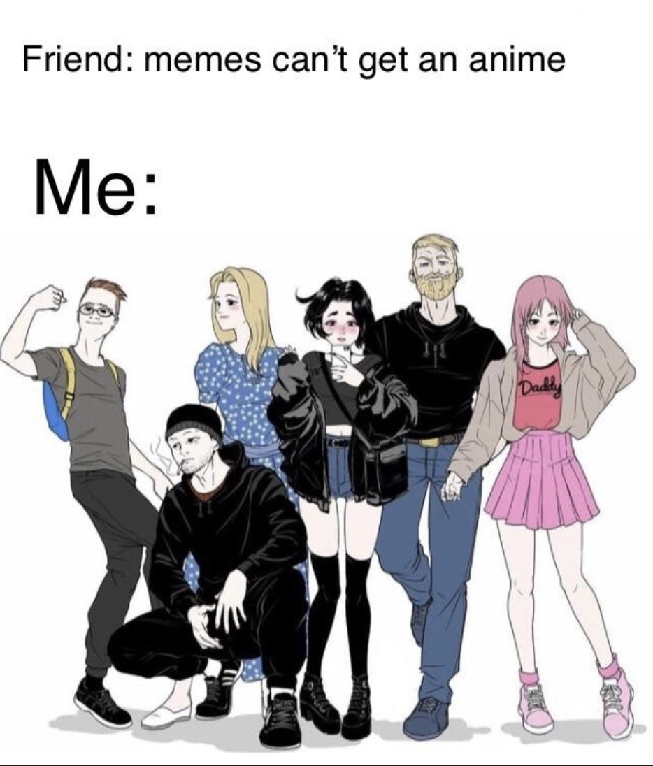 Who else wants an anime like this - meme
