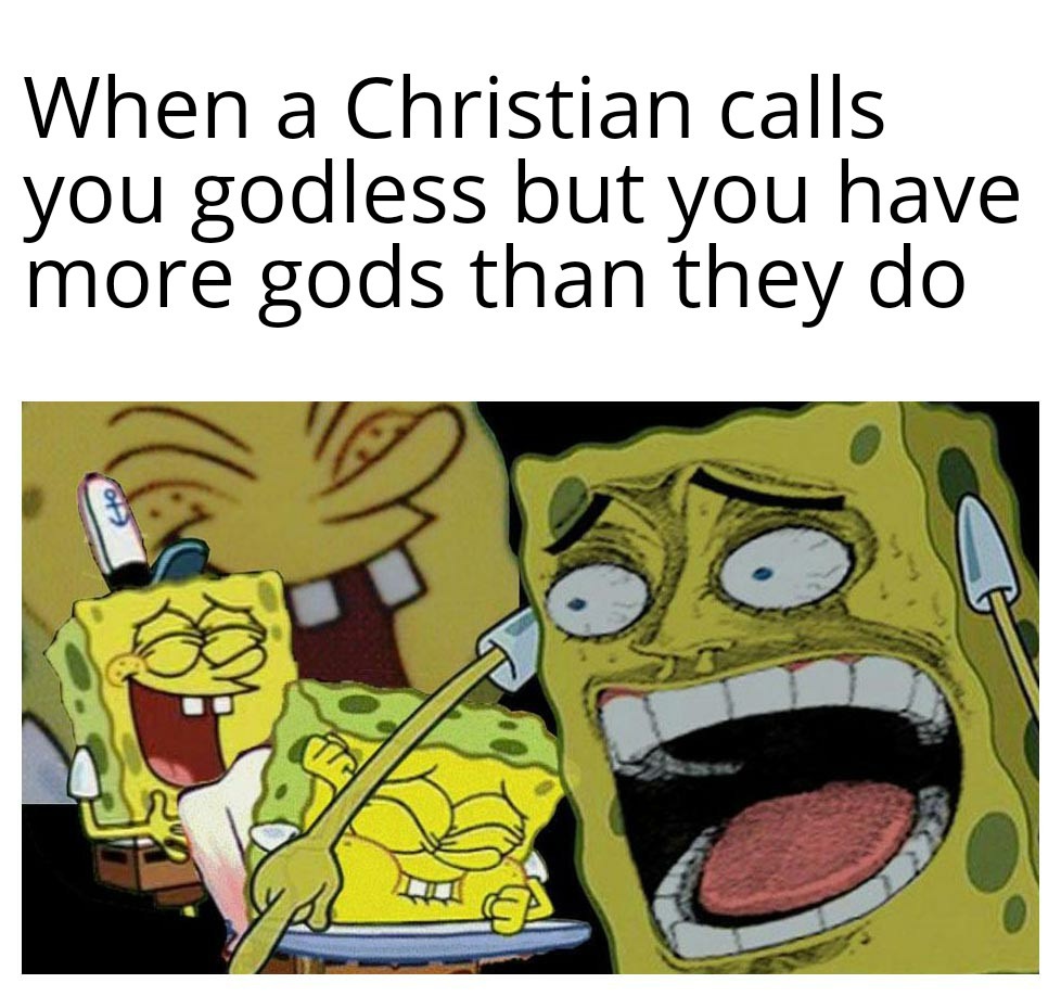 Godless Christian - meme
