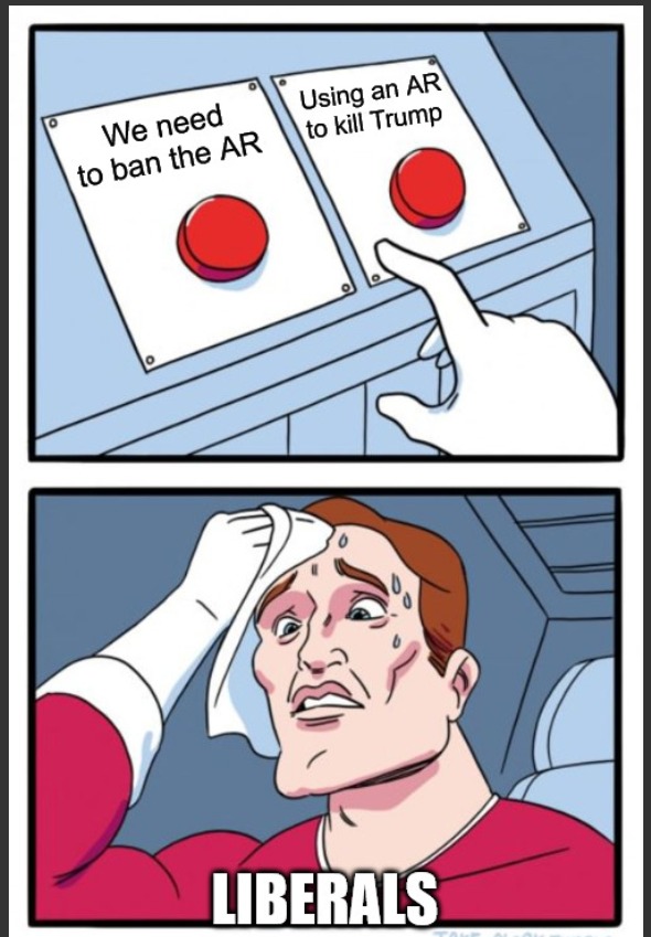 Selective outrage - meme