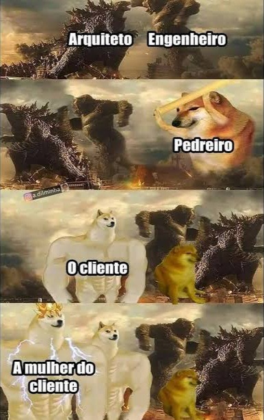 Esse meme me lembrou aquele episódio de Chapolin