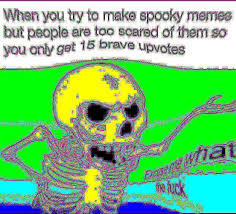 spooky time - meme