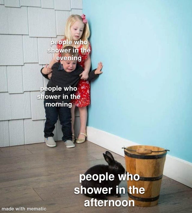 showers - meme