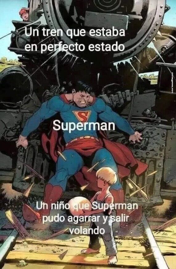 gracias superman - meme