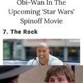 The Rock as Obi Wan?