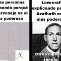 Increíble cómo Lovecraft creó uno de los personajes más poderosos solo con unas cuantas declaraciones