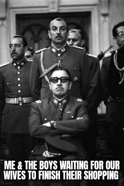 Pinochet is patient - meme