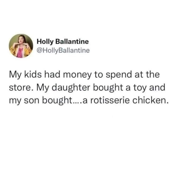 Feed your gd kids holly - meme