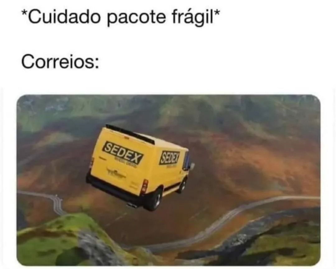 Correios - meme