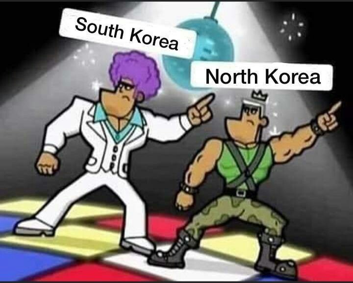 Korea comparison - meme