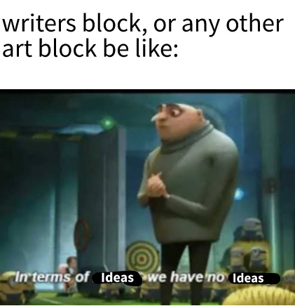 writer s block meme