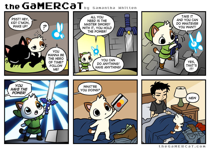 gamer cat - meme