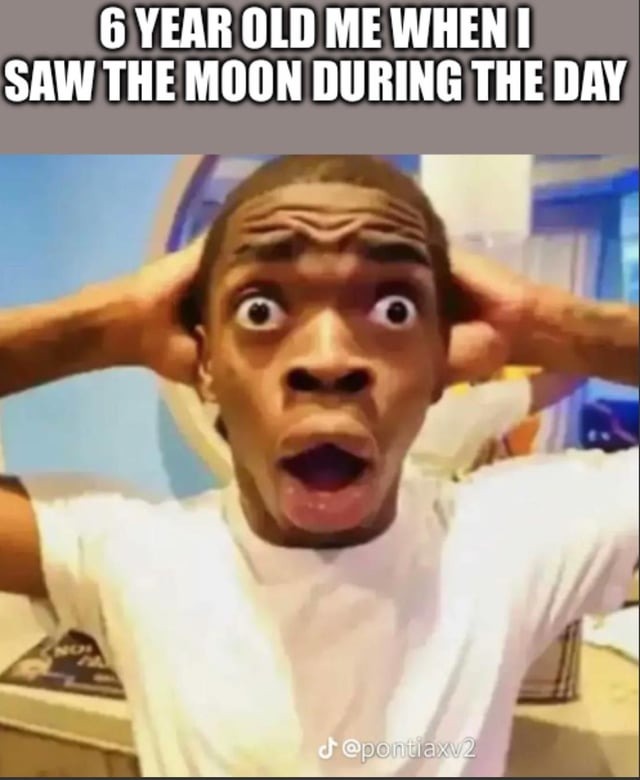 Where is the moon - meme