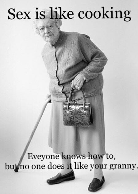 Good old grandma... - meme