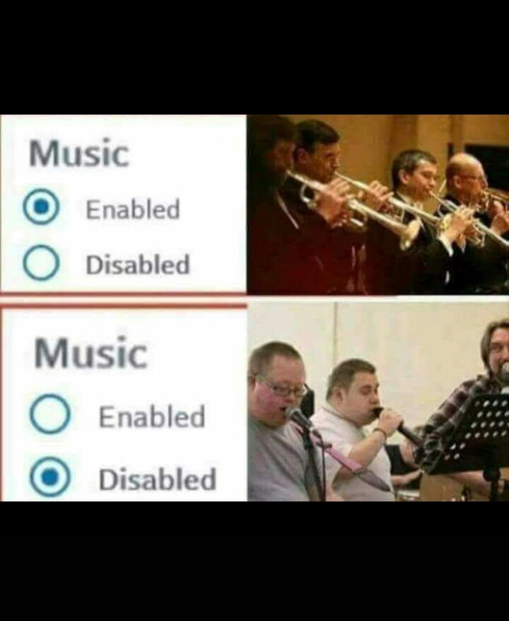 Disabled music2 - meme