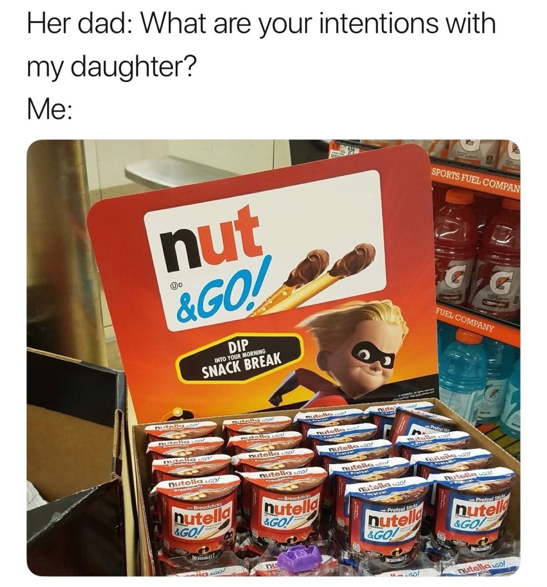 Nutella & go - meme