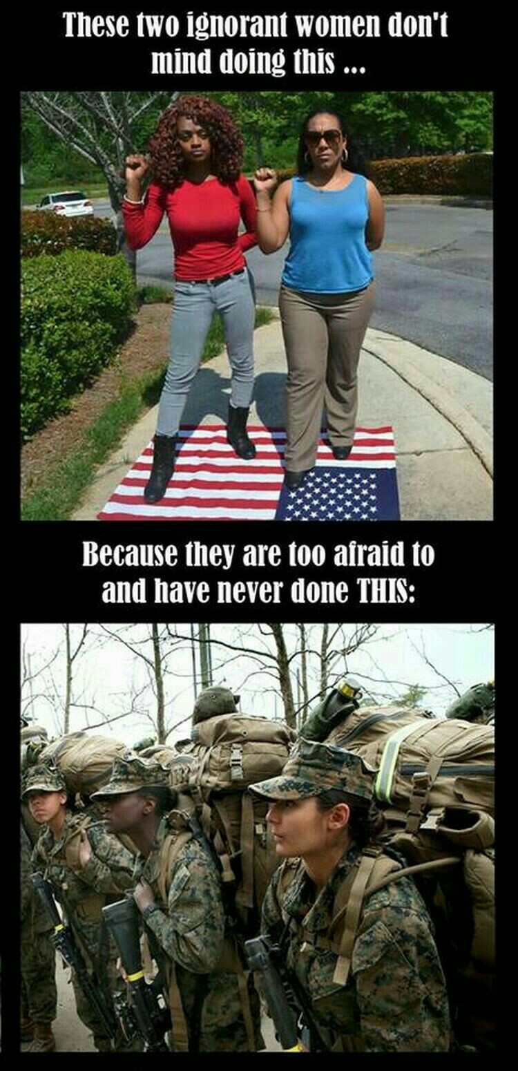 Fuck you all who step/kneel on the flag. - meme
