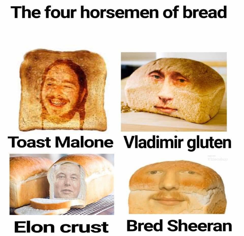 Bread haha - meme