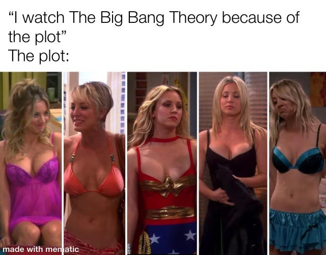 Big bang theory meme
