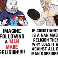 Christianity is life on Hard mode