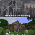 Minecraft building