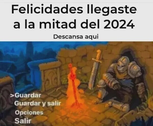 Que tal llevan el 2024 - meme