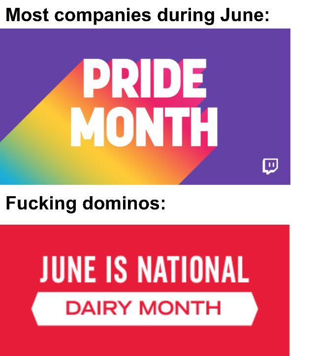 June is national dairy month - meme
