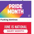 June is national dairy month