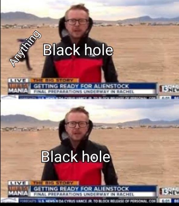 Black hole - meme