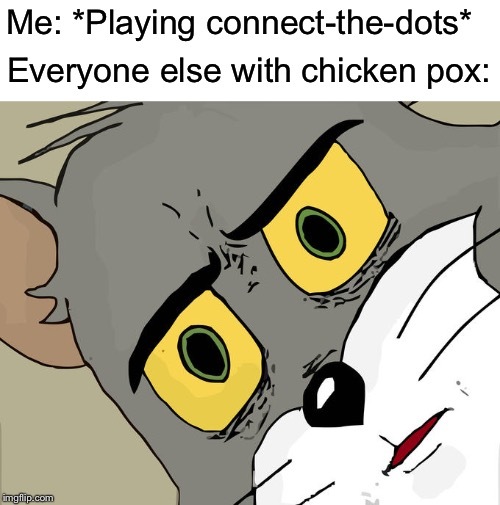 lets play connect the dots - meme