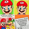 Ayo guys I found a alternative ending to Mario!