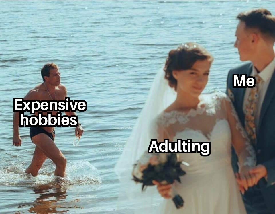 Adulting is stupid - meme