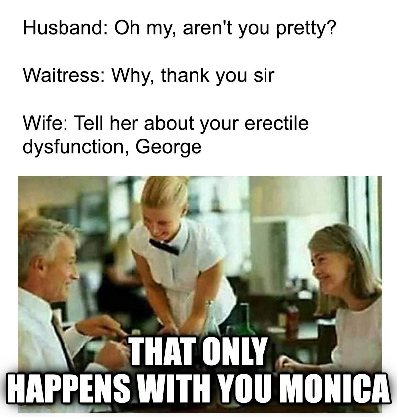 Pretty Waitress - meme