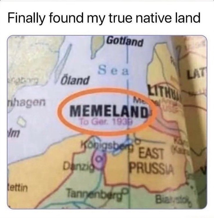 South of Got-Land and O-Land - meme