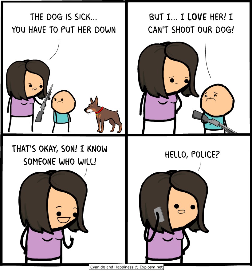 Here’s your Daily Cyanide and Happiness Meme!