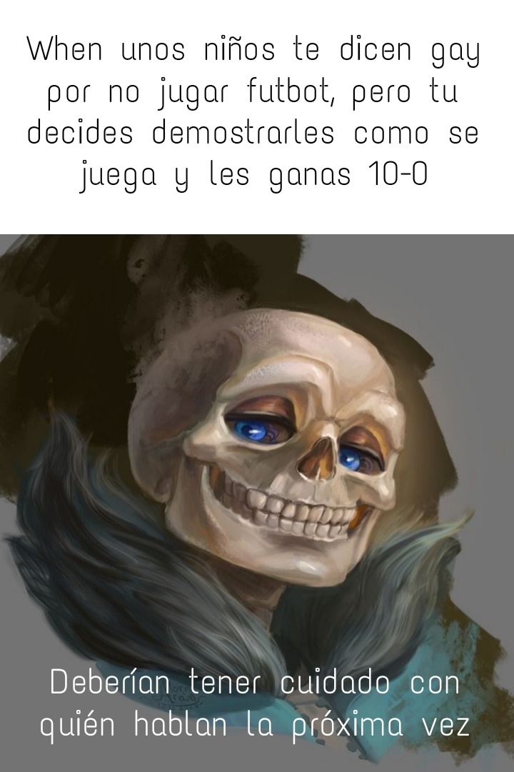 When unos niños te dicen gay por no jugar fútbol, pero tu decides demostrarles como se juega y les ganas 10-0 - meme