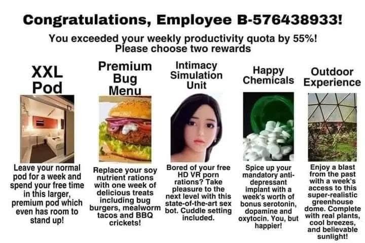 You will own nothing - meme