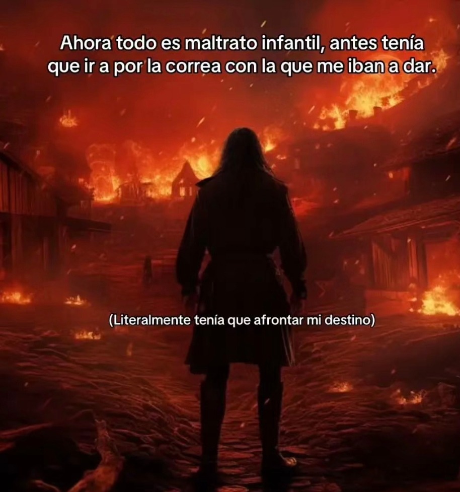Antes ibas por la correa sabiendo tu destino - meme