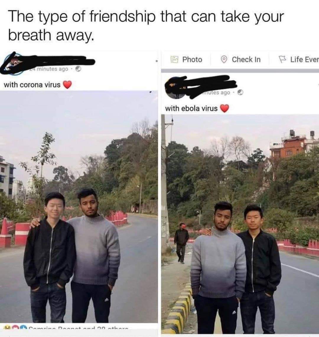 True friends - meme