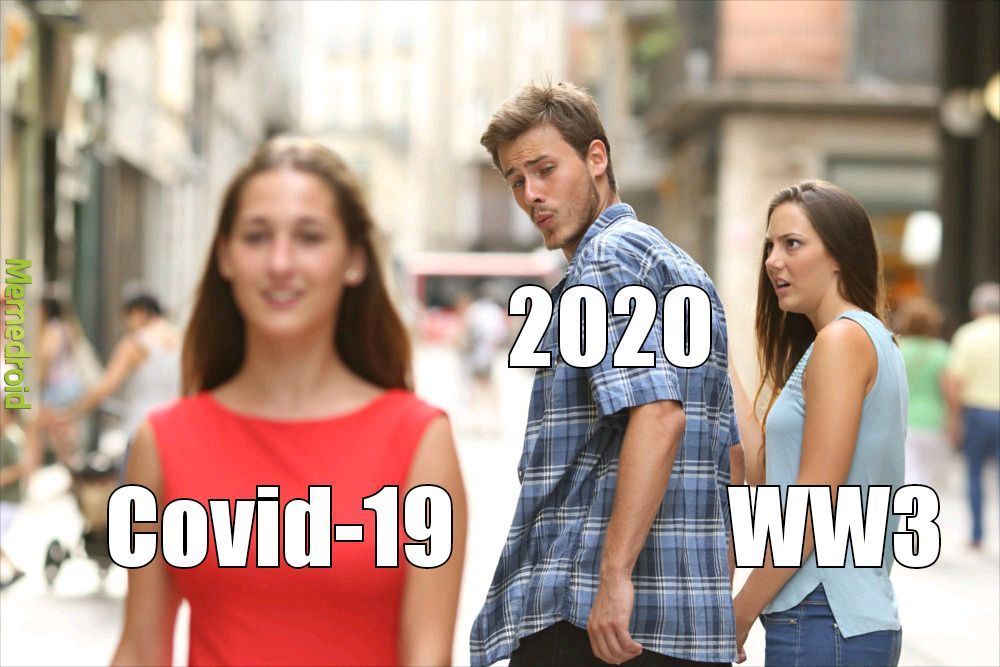 WW3 VS coronavirus - meme