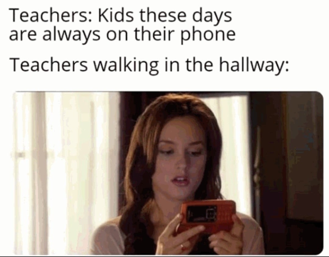 Teachers now a days - meme