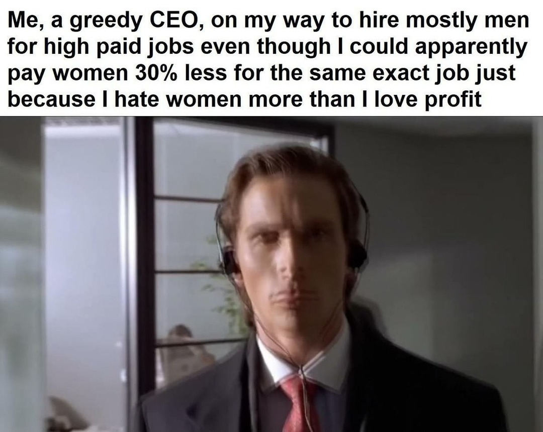 CEO of misogyny - meme