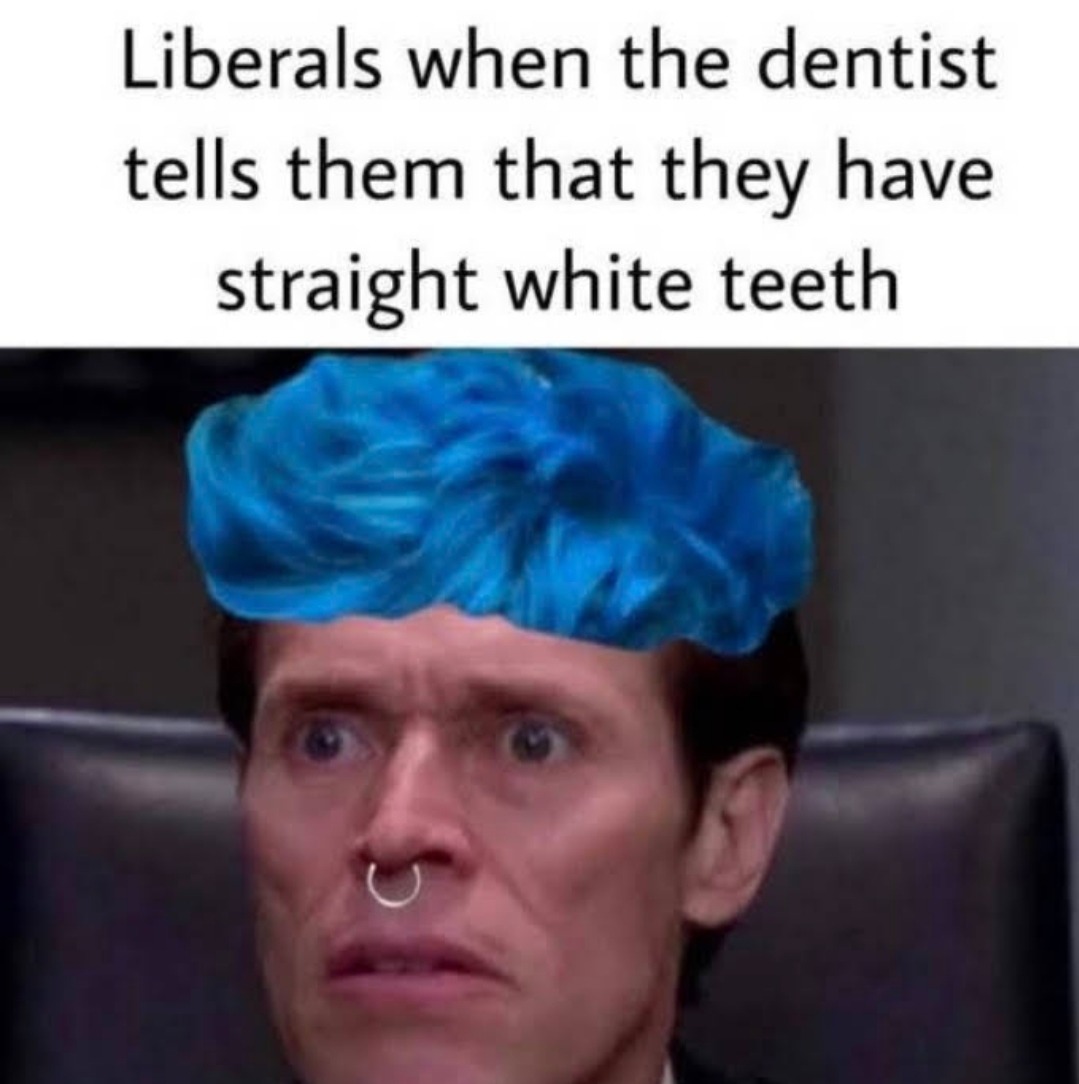 Straight White Teeth - meme