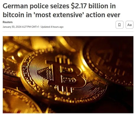 Germany and the Bitcoin operaion - meme