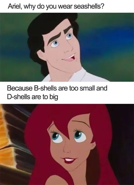 little mermaid meme
