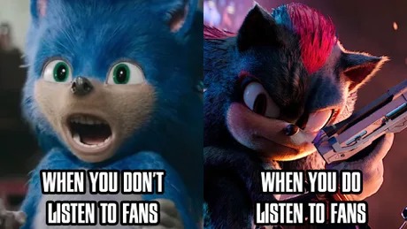 They made a great trilogy cus they listened to the fans - meme