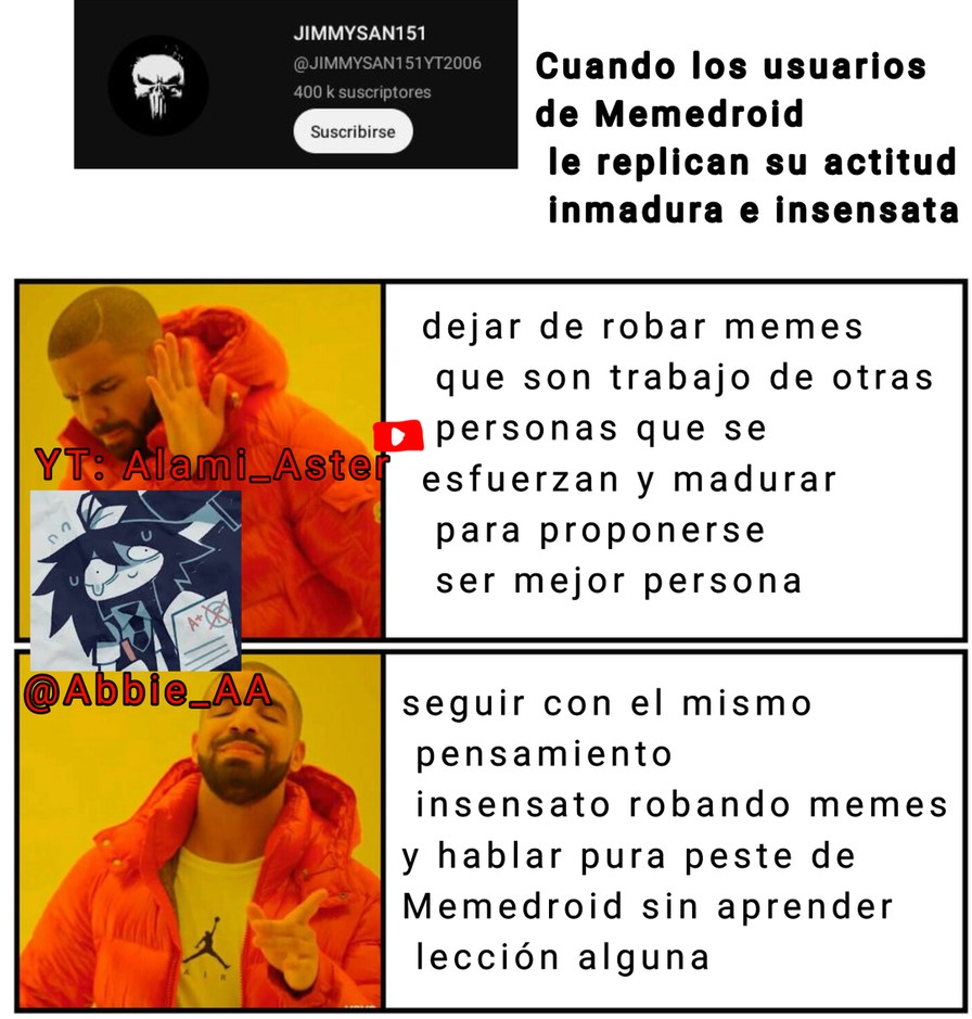 Jimmysan 151 No aprende - meme