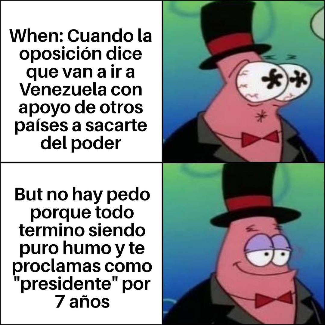 A este punto cuando el régimen chavista caiga la mayoría de nosotros ya estaremos muertos - meme