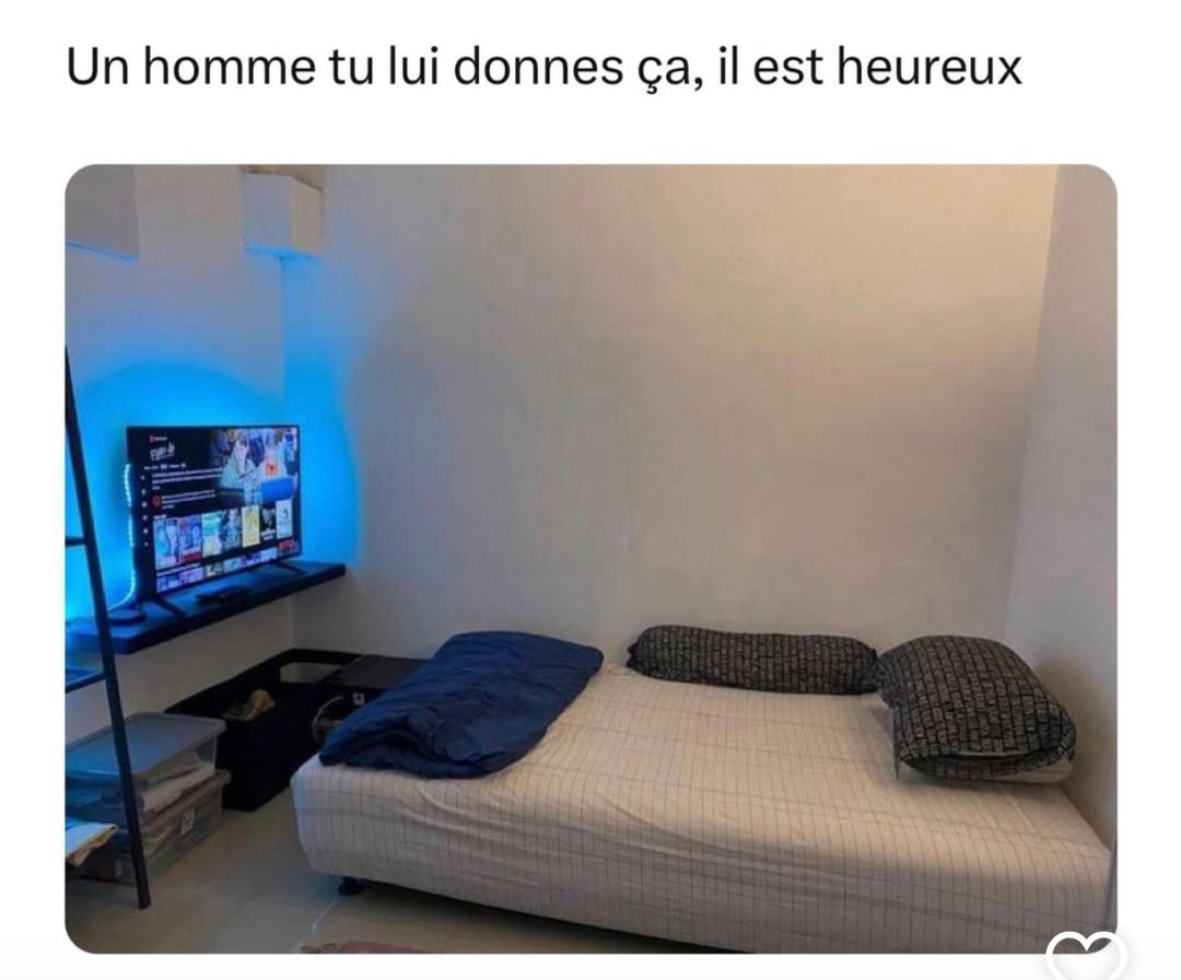 Tu donnes ça à un mec et il oublie tous ses problèmes - meme