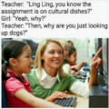 Comment ling ling long chau chau on your anus