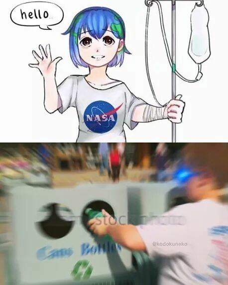 The best Earth-chan memes :) Memedroid